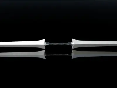 Glaive Shadow fight 2 3D model 3D print model