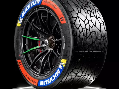 MICHELIN Pilot Sport Hypercar GTP 34 71 18 3D model