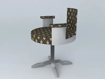 office reception chair 3D model
