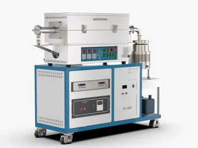 High Vacuum Tube Furnace 3D model