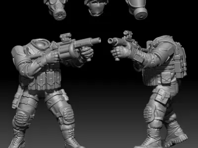  Milkor 32mm Free 3D print model