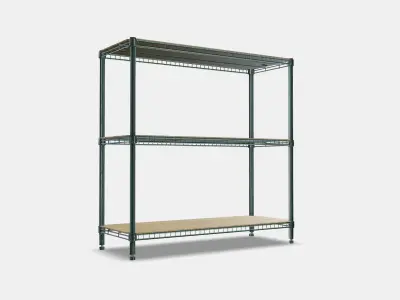 OMAR 1 shelf section 2 Low-poly 3D model