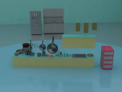  turbo -Of kitchen appliances Free 3D model