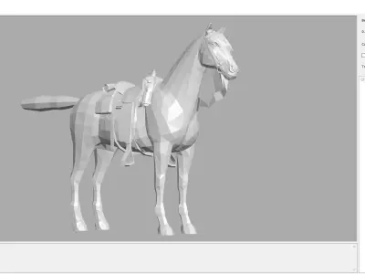 Horse - D5 3D model