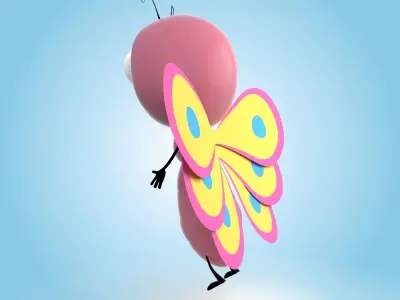 Batterfly 3D model
