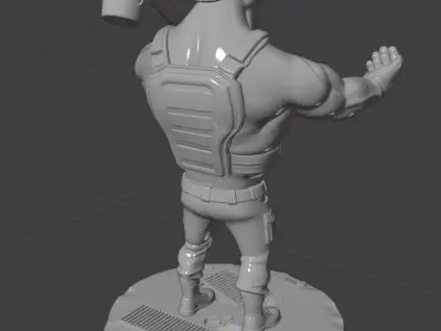 Tagilla Escape from Tarkov STL Print Figure 3D print model