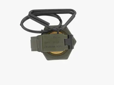 Grenade M84 3D model 3D model