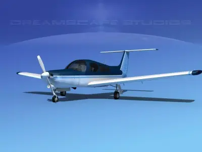 Piper Turbo Arrow III 3D model