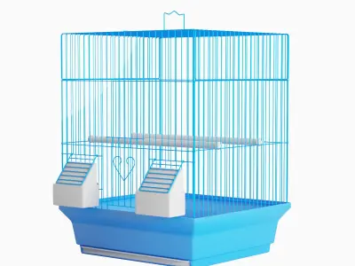 Birdcage 01  3D model