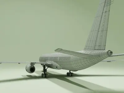 Tupolev tu 204 3D model