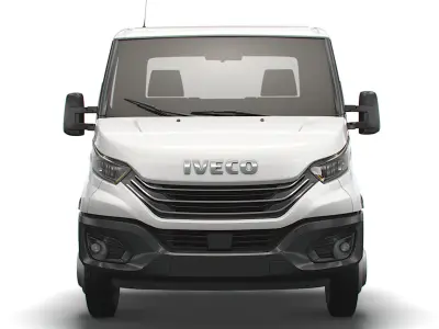 Iveco Daily Single Cab L6 Chassis 2022 3D model