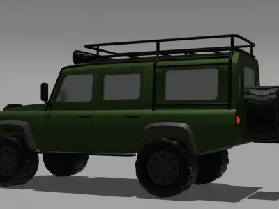 Land Rover Defender 3D model