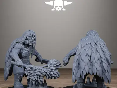 GrimGuard Jungle Fighter Snipers 3D print model