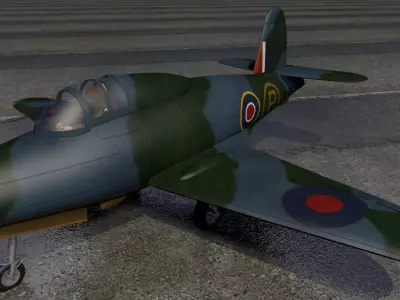 Gloster G-40 Pioneer 3D model