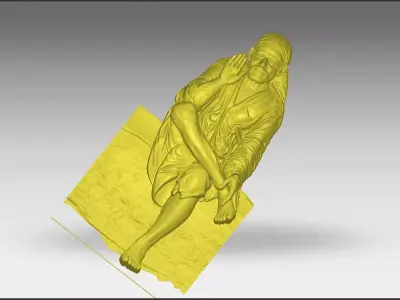 SHRI SAI BABA 3D model