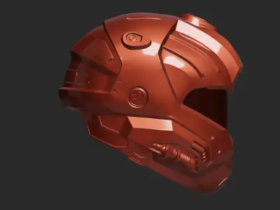 Halo CQB Helmet 3D print model