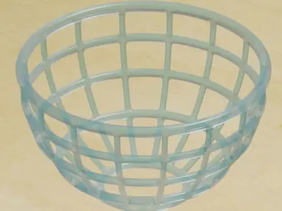 Transparent Cage 3D model
