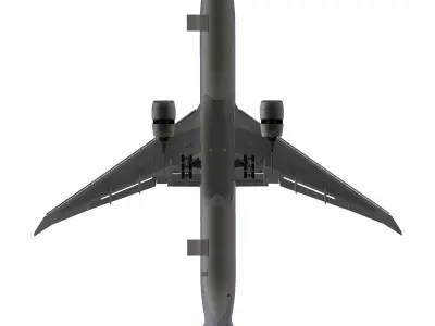 Boeing 777-300ER Cathay Pacific 3D model