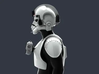 Imperial AT-AT driver 3D print model