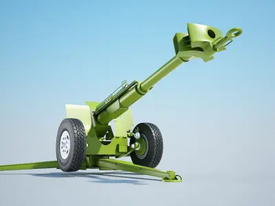 Cannon 2A61 3D model