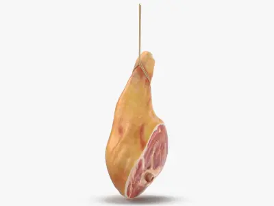 Hanging Ham 02 3D model