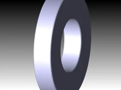 axial bearings Free 3D model