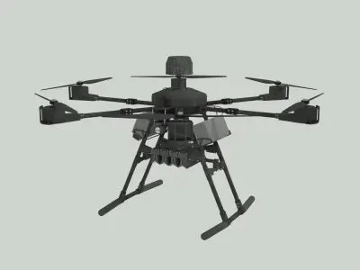 Baba Yaga Ukrainian Drone 3D model