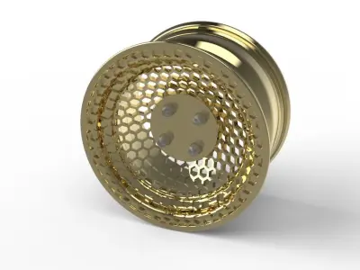 honey comb rims 3D model