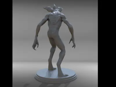 Demogorgon - Stranger Things 3D print model 3D print model