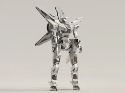 Mecha Trident 3D model