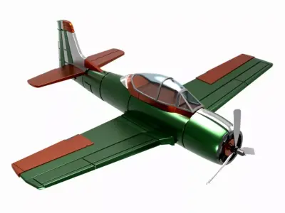 Aeroplane A1 3D print model