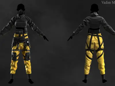 Tactical Outfit 3D model