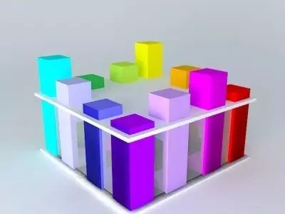 trade center proposal for hamko 3D model