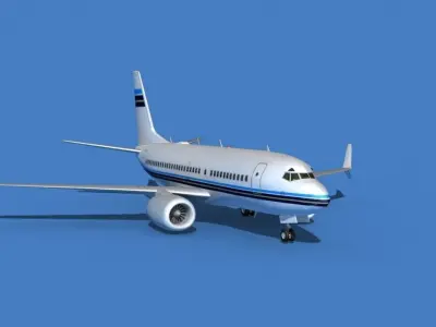 Boeing 737 MAX 7 Corporate 1 3D model