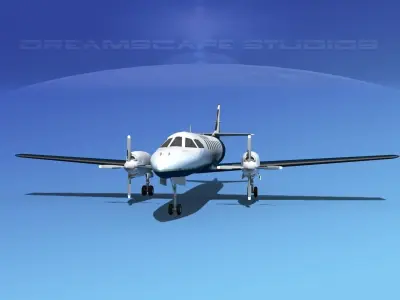 Swearingen SA226 Dreamscape 3D model