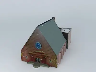 Building in Chicago , IL , USA Free 3D model