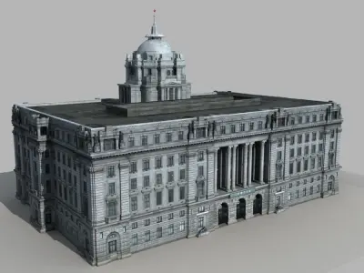 European Building 3D model