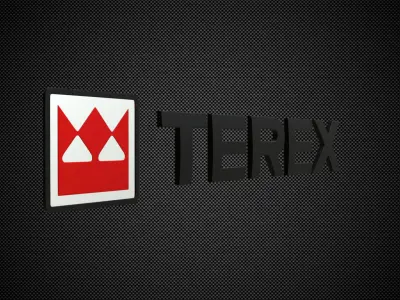 terex logo 3D model