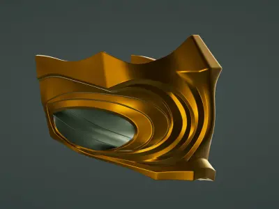 Inspired by Scorpion from Mortal Kombat 1 3D print model