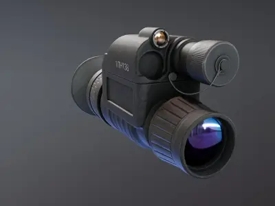 1PN138 Night Vision Device Low-poly 3D model