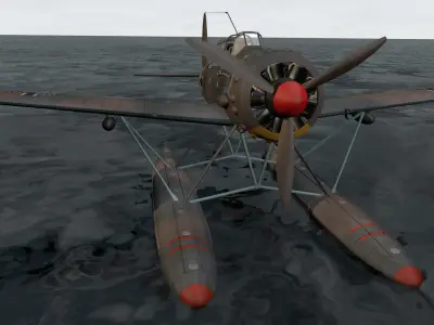 Arado Ar-196A-3 3D model