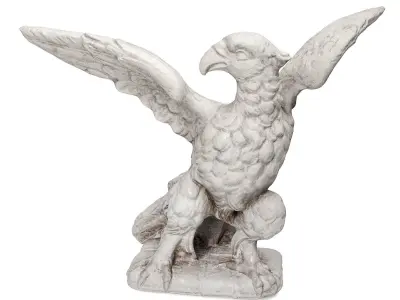 Eagle statuette 3D model
