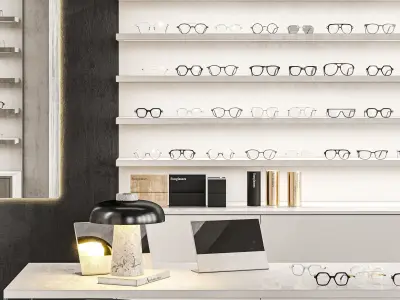 glasses shop 3D model