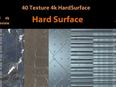 40 Hard Surface Texture-VOL 1 Texture