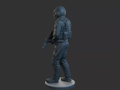 Tactical Gear GSG 9 TG1 002 3D print model