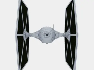 Tie Fighter Free 3D model