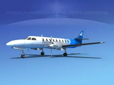Swearingen SA226 Baltimore Clipper 3D model