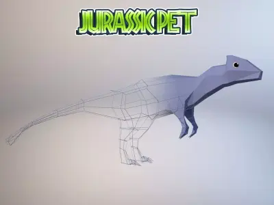 Kileskus aristotocus Low-poly 3D model