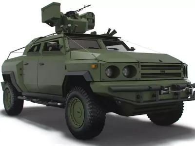 Generic MRAP Tkhir DKBM 2022 3D model