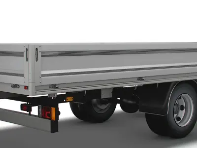 Chevrolet W3500 Rigid body truck 2021 3D model
